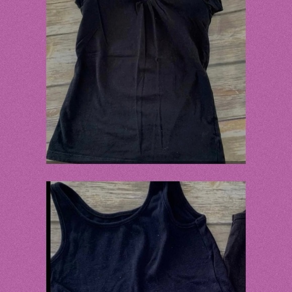 🐠BLACK TANK & TEE BUNDLE - Picture 1 of 3